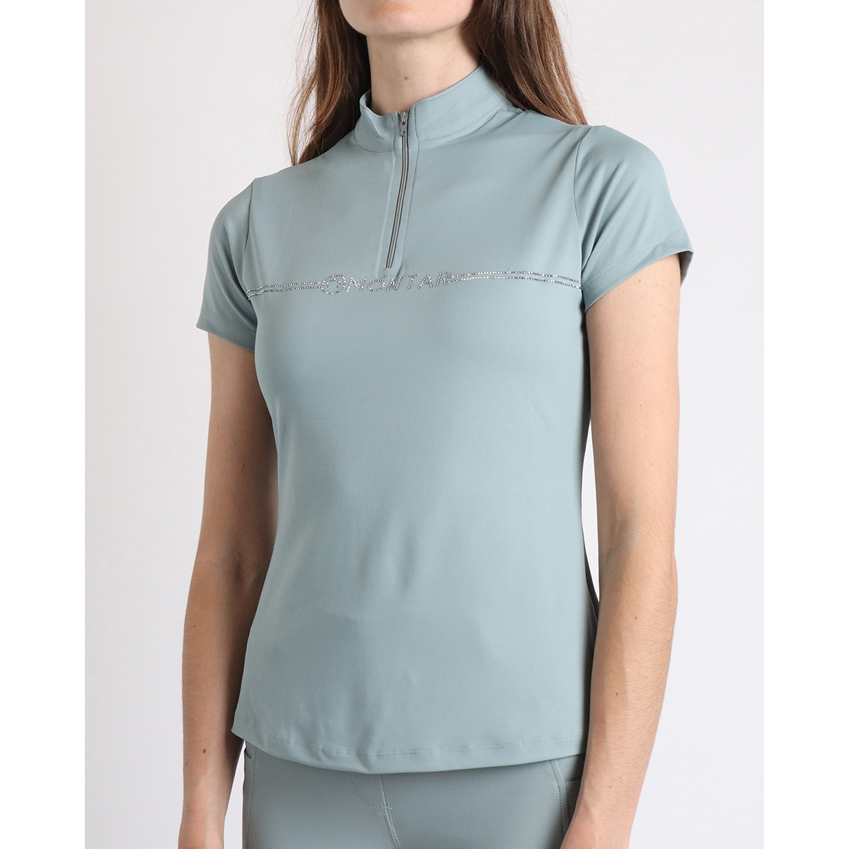 Trainingsshirt Montar Moaviana Crystal Lichtblauw, XL in lichtblauw