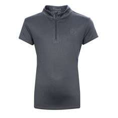 Trainingsshirt Montar MOBlair Gun Metal Kids Middenblauw