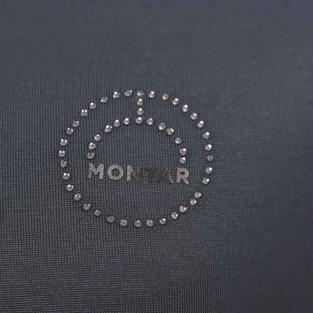 Trainingsshirt Montar MOBlair Gun Metal Kids Middenblauw