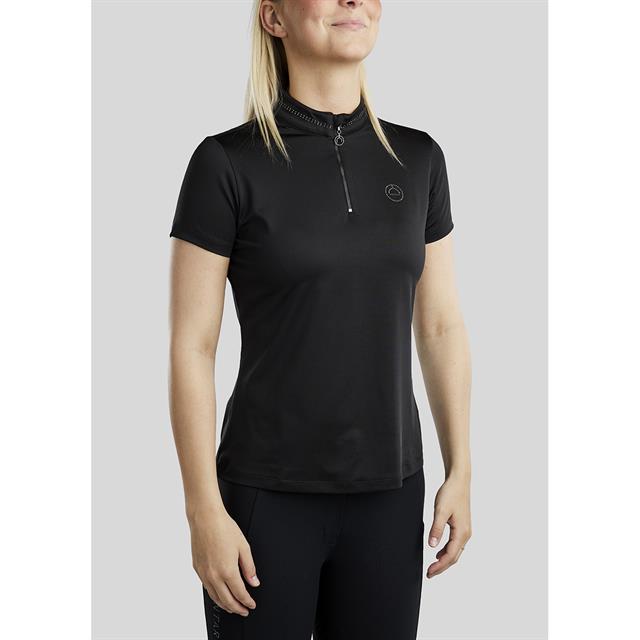 Trainingsshirt Montar MOBlair Gun Metal Zwart