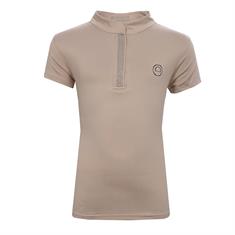 Trainingsshirt Montar MObriella Gun Metal Kids Beige