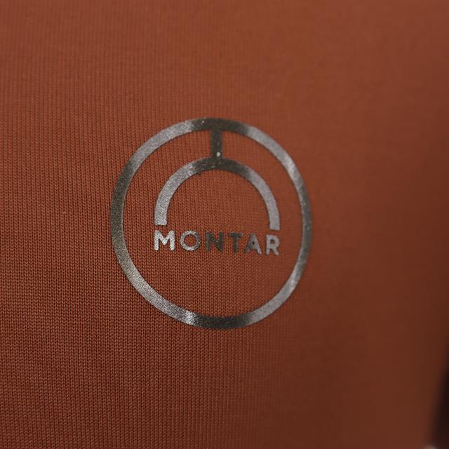 Trainingsshirt Montar MObriella Gun Metal Kids Bruin