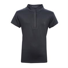 Trainingsshirt Montar MObriella Gun Metal Kids Middenblauw