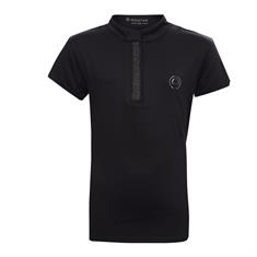 Trainingsshirt Montar MObriella Gun Metal Kids Zwart