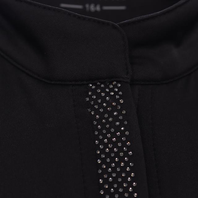 Trainingsshirt Montar MObriella Gun Metal Kids Zwart