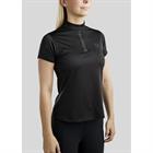 Trainingsshirt Montar MObriella Gun Metal Zwart