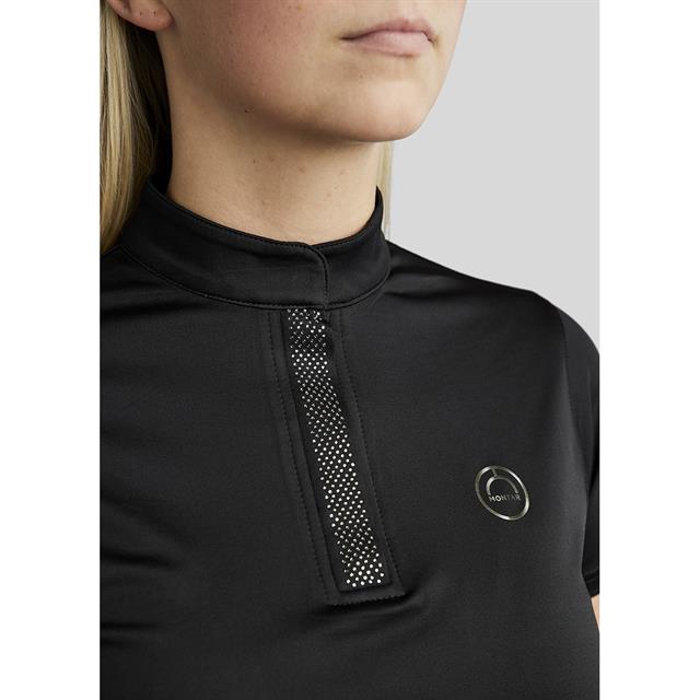 Trainingsshirt Montar MObriella Gun Metal Zwart
