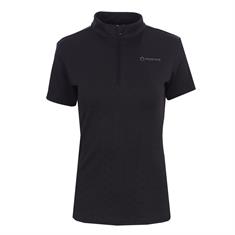 Trainingsshirt Montar MOCilia Refined Jacquard Zwart