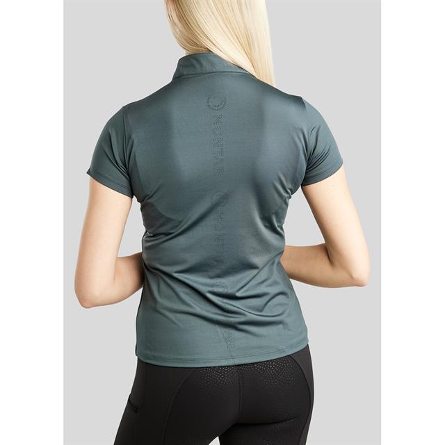 Trainingsshirt Montar MOElaine Lasercut Blauw