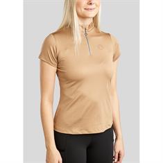 Trainingsshirt Montar MOElaine Lasercut Lichtbruin
