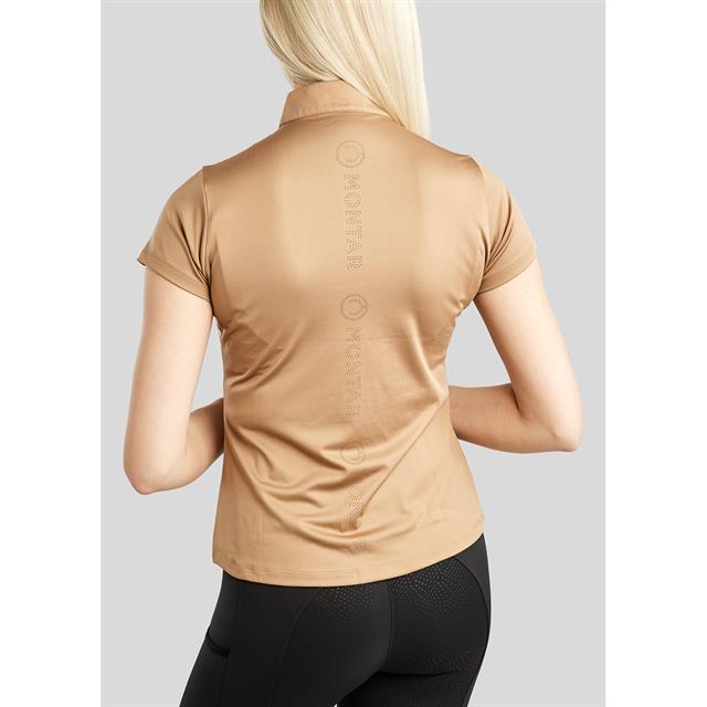 Trainingsshirt Montar MOElaine Lasercut Lichtbruin