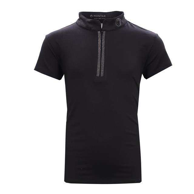 Trainingsshirt Montar MOGloria Caviar Tape Kids Zwart