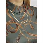 Trainingsshirt Montar MOHailey Bridle Print Groen