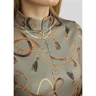 Trainingsshirt Montar MOHailey Bridle Print Lichtgroen