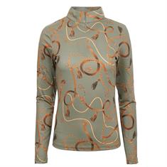 Trainingsshirt Montar MOHailey Bridle Print Lichtgroen
