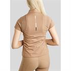 Trainingsshirt Montar MOStar Logo Foil Stripe Lichtbruin