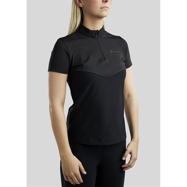 Trainingsshirt Montar MOZira Refined Zwart