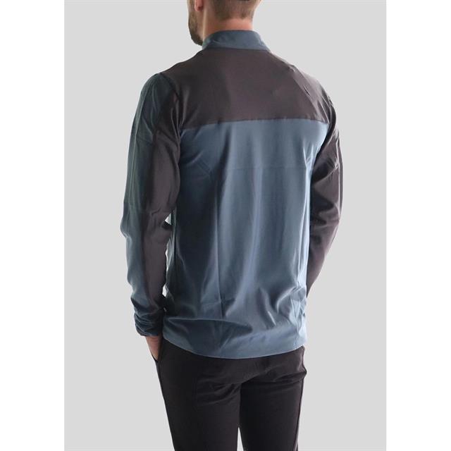 Trainingsshirt Montar Polo Longsleeved Men Blauw