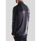 Trainingsshirt Montar Polo Longsleeved Men Donkergrijs