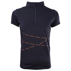Trainingsshirt Montar Yolanda Rosegold Kids Donkerblauw