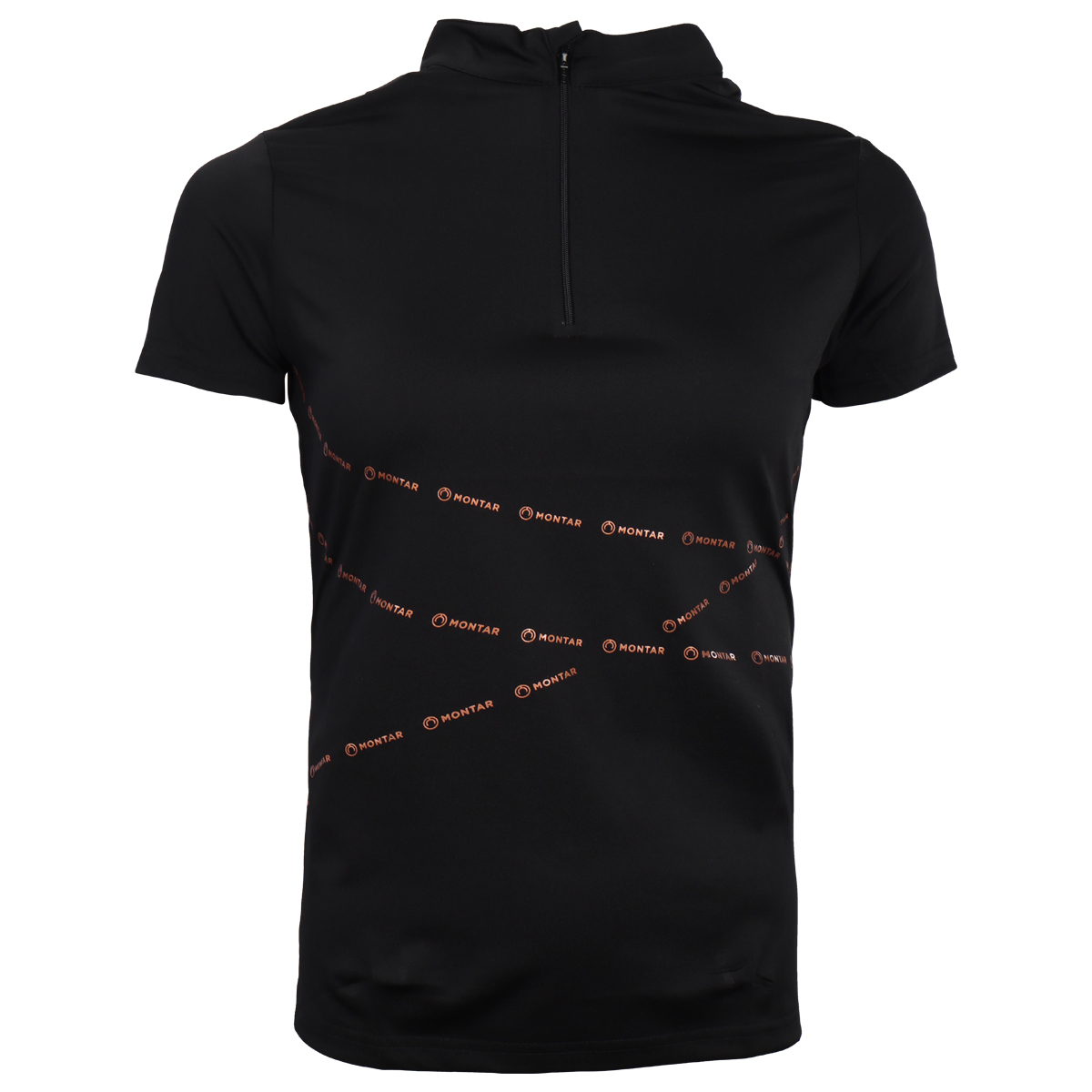 Trainingsshirt Montar Yolanda Rosegold Kids Zwart, 164 in zwart