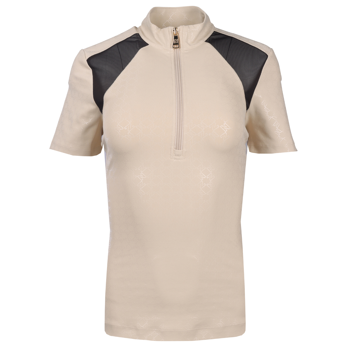 N Brands Trainingsshirt X Epplejeck Mesh Top Beige - 34