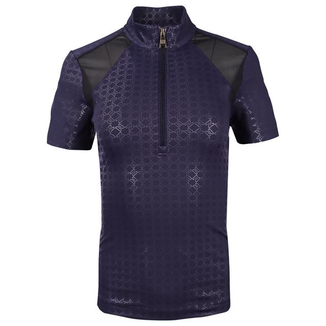 Trainingsshirt N BRANDS X Epplejeck Mesh Top Donkerblauw