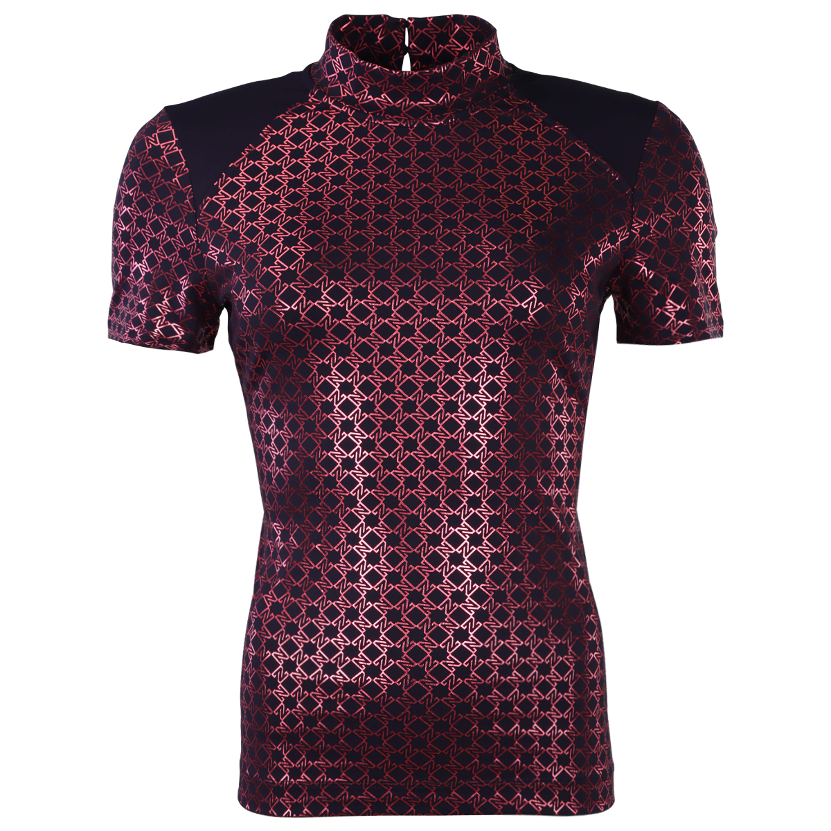 Trainingsshirt N-brands X Epplejeck Printed, 36 in donkerblauw/roze