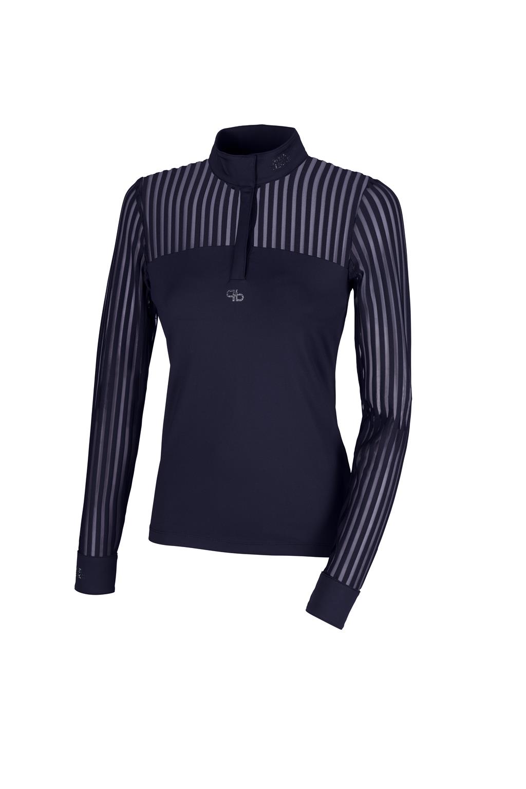 Trainingsshirt Pikeur Blouse Selection Donkerblauw, 36 in donkerblauw