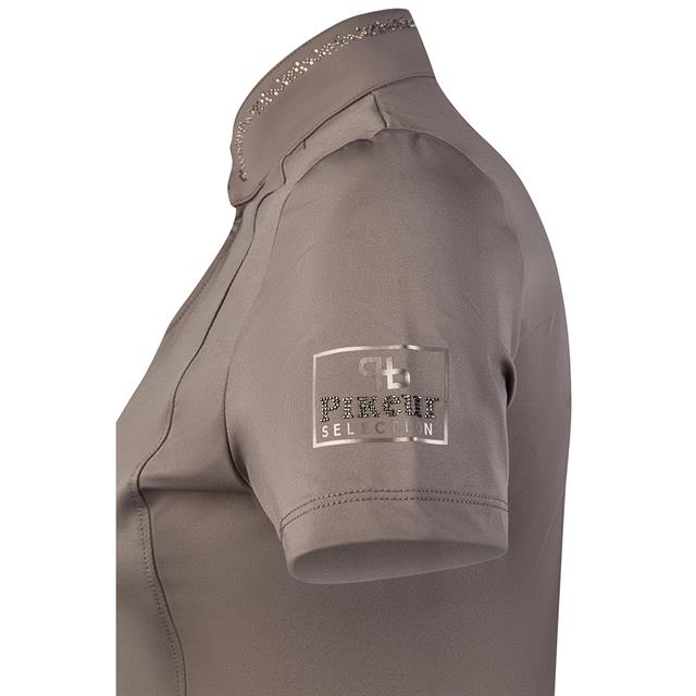 Trainingsshirt Pikeur Selection Button Grijs