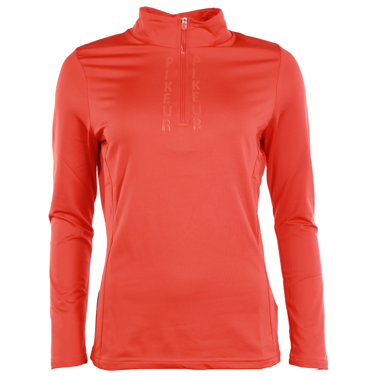 Pikeur Trainingsshirt Zip Oranje - 38