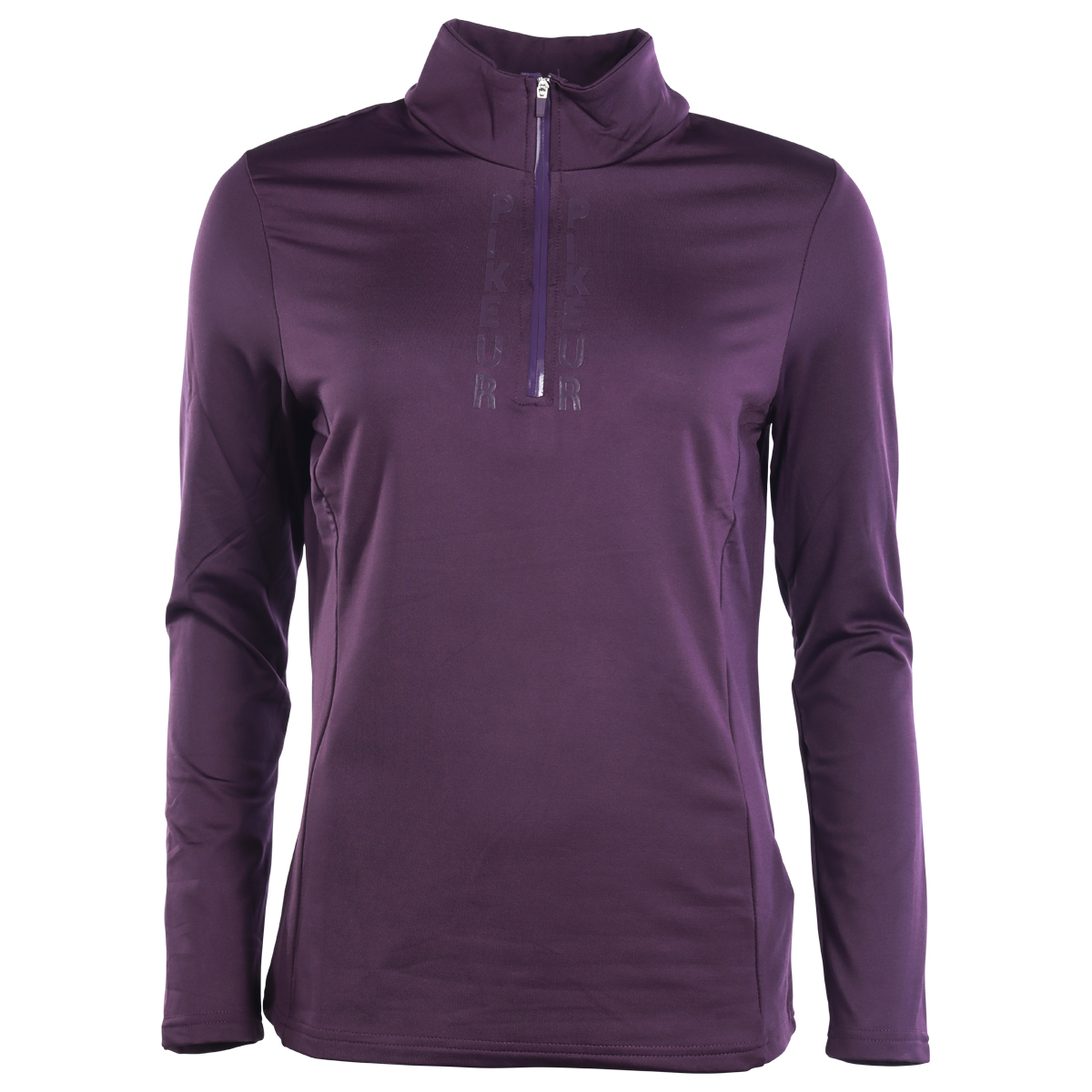 Pikeur Trainingsshirt Zip Paars - 38