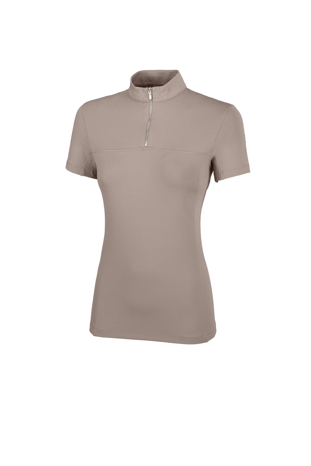 Trainingsshirt Pikeur Zip Sports Lichtgrijs, 40 in lichtgrijs