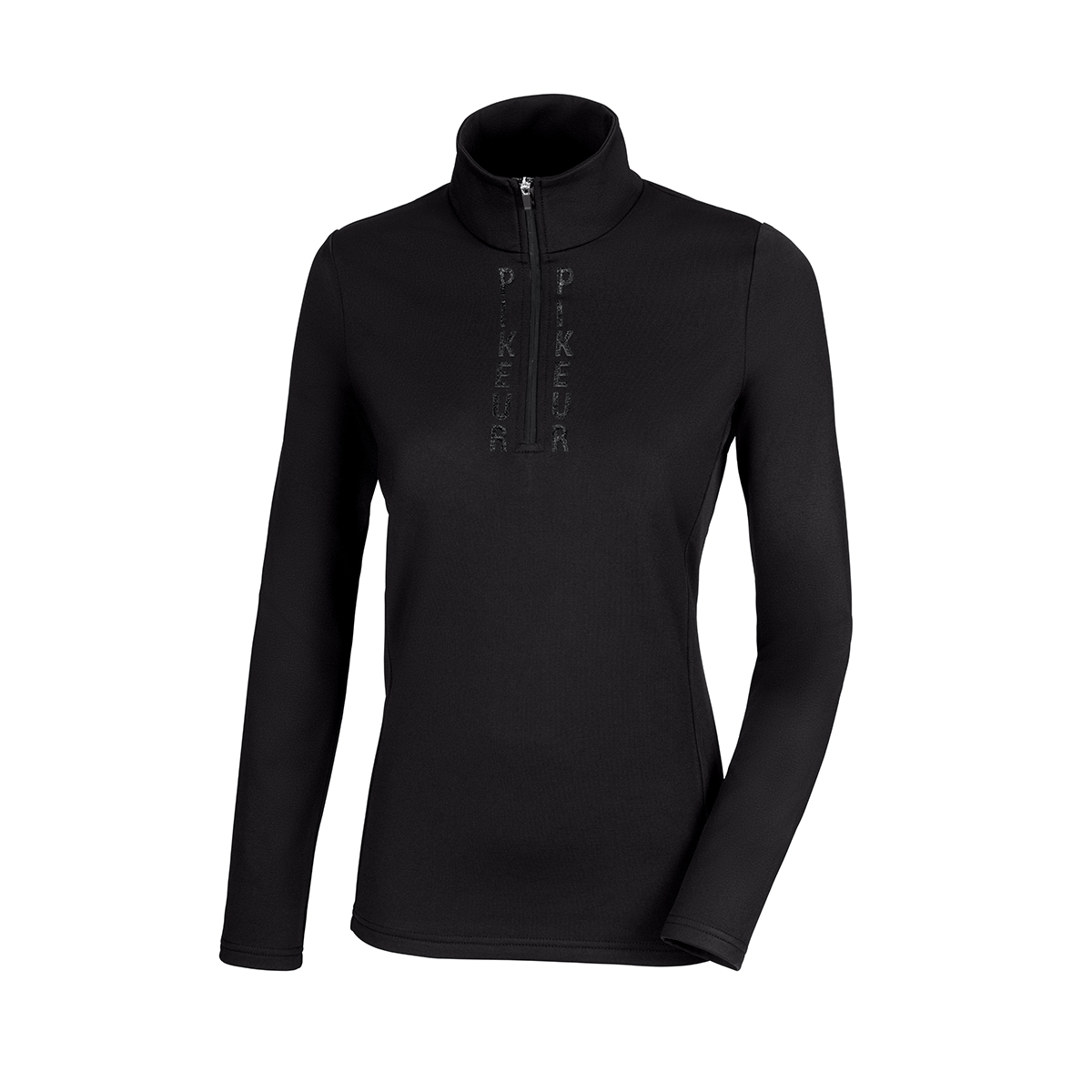 Pikeur Trainingsshirt Zip Zwart - 34