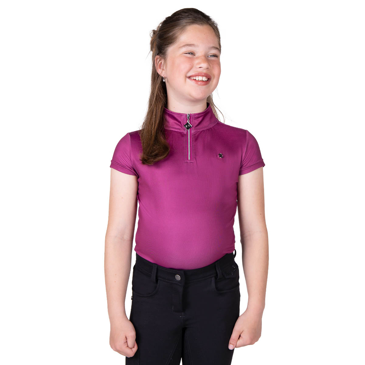 Trainingsshirt Qhp Djune Kids Roze, 164 in roze