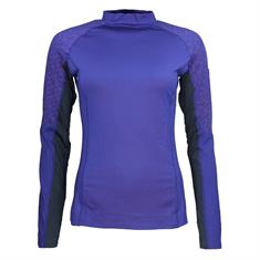 Trainingsshirt QHP Eldorado Eventing Blauw