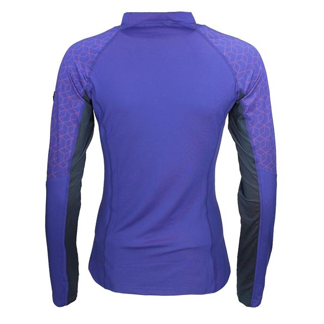 Trainingsshirt QHP Eldorado Eventing Blauw