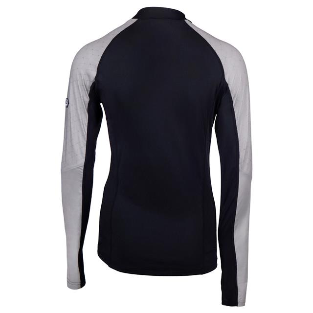 Trainingsshirt QHP Eldorado Eventing Zwart-beige