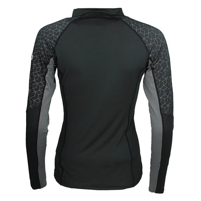 Trainingsshirt QHP Eldorado Eventing Zwart