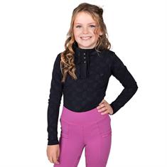 Trainingsshirt QHP Lissie Kids Zwart