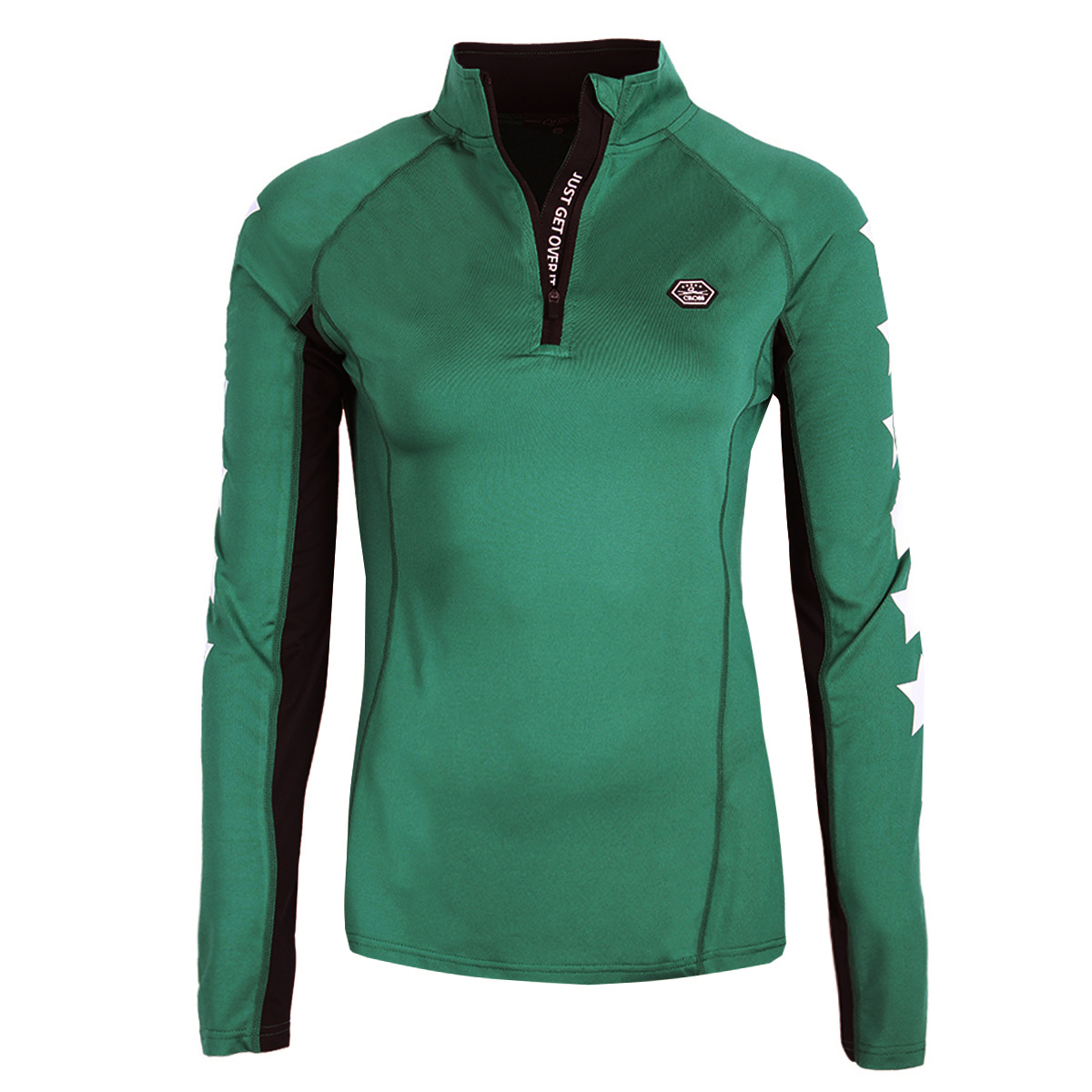 Trainingsshirt Qhp Vegas Groen, 40 in groen