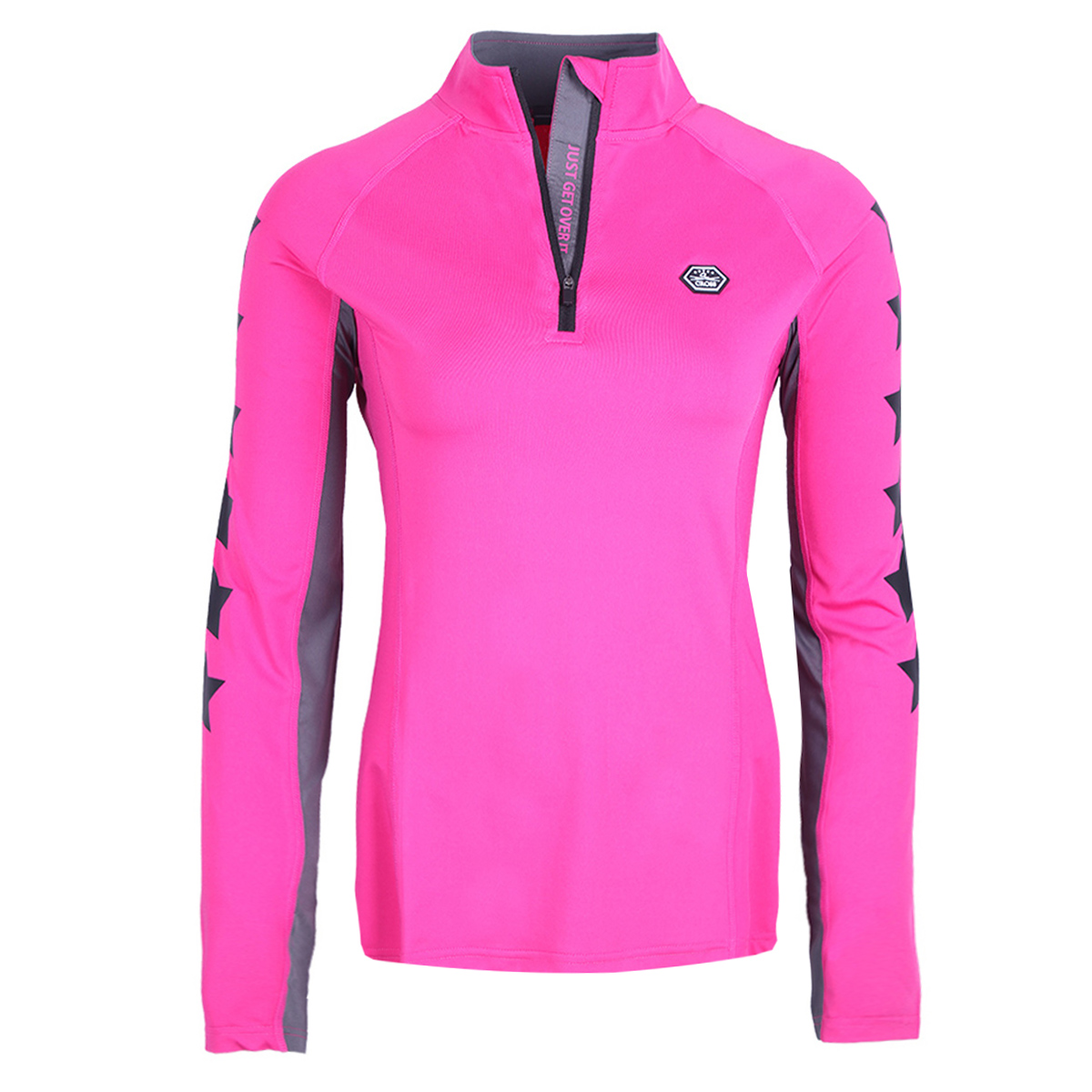 Trainingsshirt Qhp Vegas Roze, 42 in roze