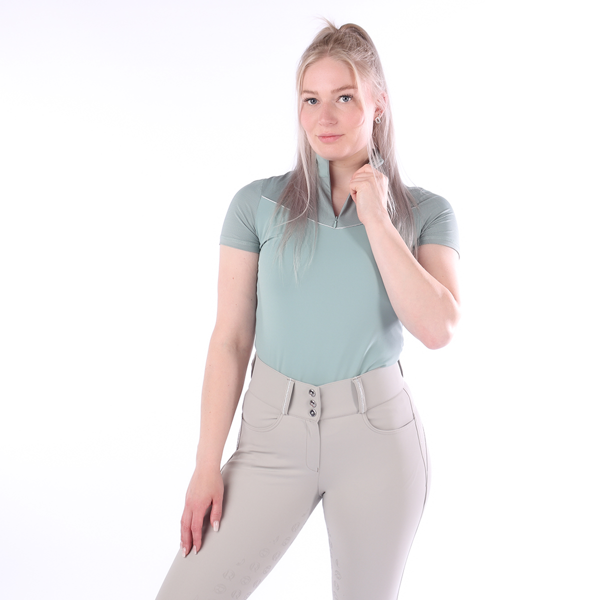 Trainingsshirt Quur Qflora Darkturquoise, XXL in darkturquoise