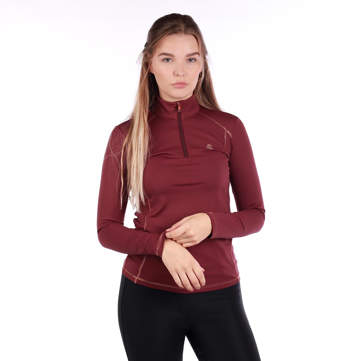 Trainingsshirt Quur Qginny Donkerpaars, L in donkerpaars