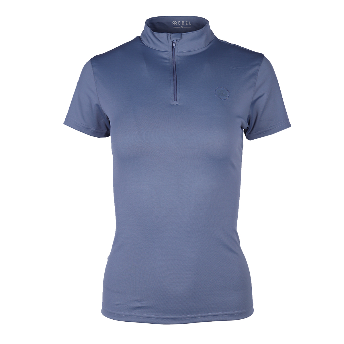 Trainingsshirt Rebel By Montar Crystal Blauw, S in blauw