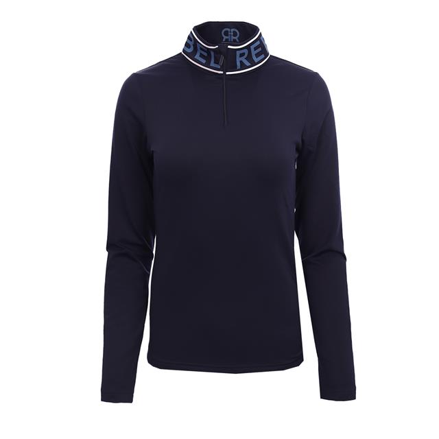 Trainingsshirt Rebel By Montar Logo Collar Donkerblauw