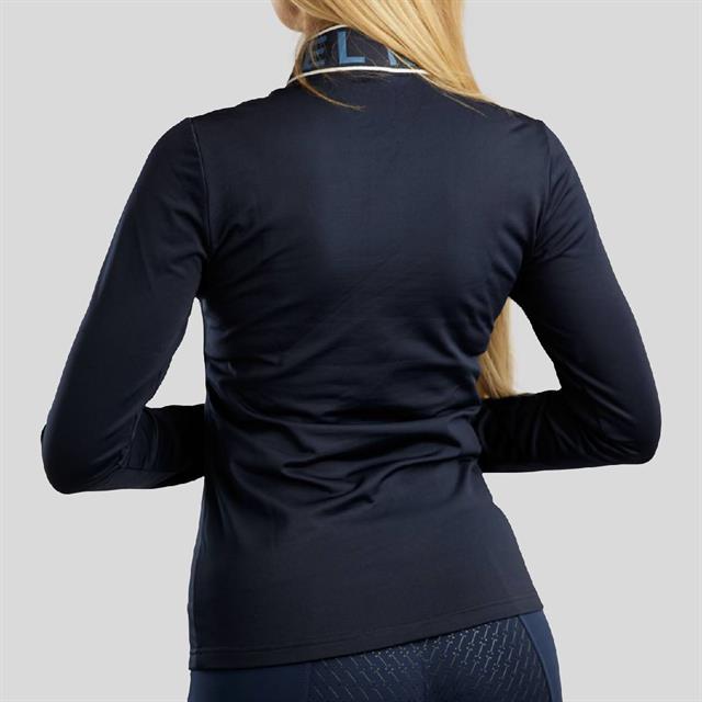 Trainingsshirt Rebel By Montar Logo Collar Donkerblauw
