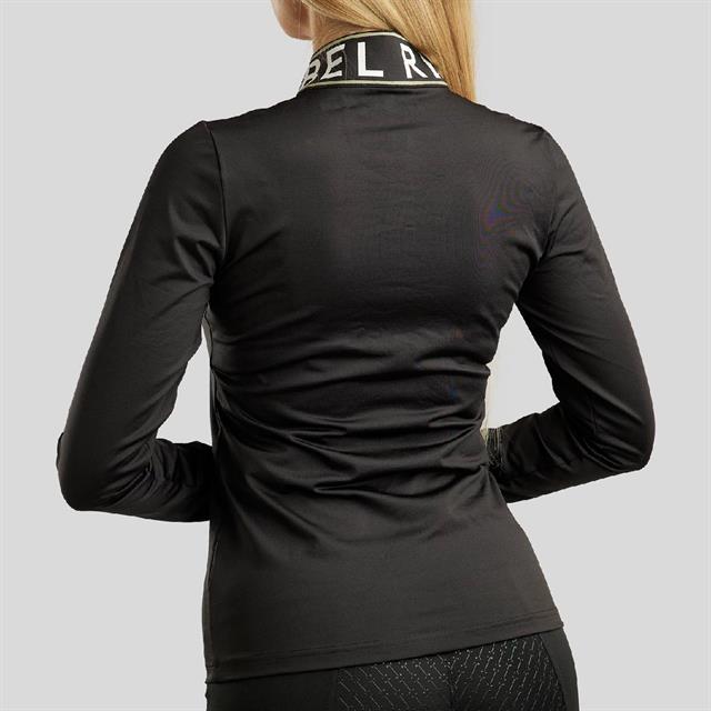 Trainingsshirt Rebel By Montar Logo Collar Zwart