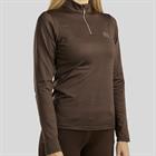 Trainingsshirt Rebel By Montar Rosegold Crystals Bruin