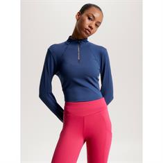 Trainingsshirt Tommy Hilfiger Thermo Baselayer Middenblauw